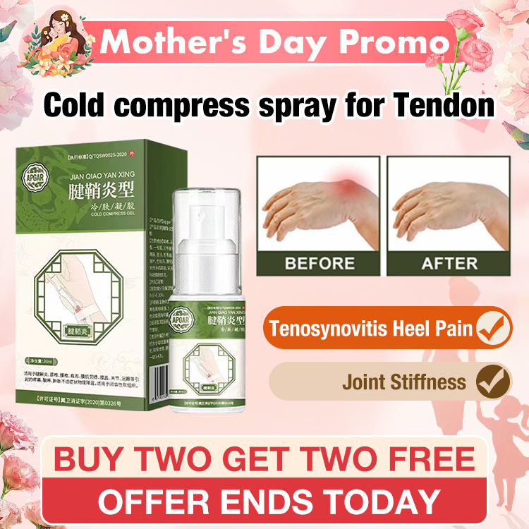 Womens Day Promotion Buy 2 Take 2 - Tenosynovitis Heel Pain Spray - Perfect for Tenosynovitis/Finger tingling/Joint pain/Muscle ache